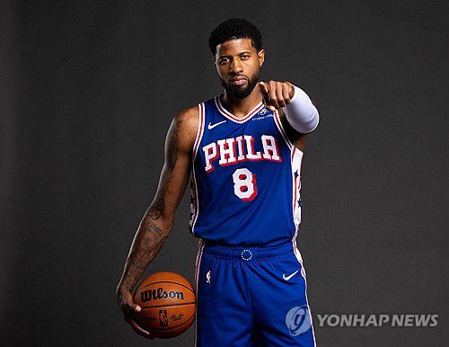 필라델피아로 이적한 조지[로이터=연합뉴스] Mandatory Credit: Bill Streicher-Imagn Images