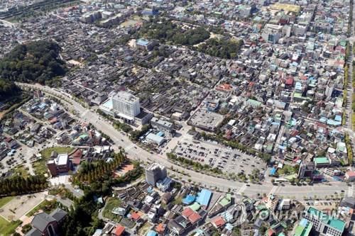 전주 도심 전경[연합뉴스 자료사진]
