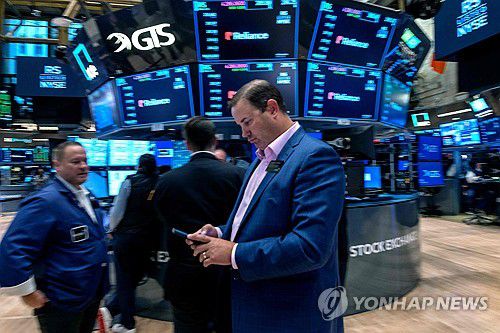 뉴욕 증시 트레이더[게티이미지 AFP 연합뉴스 자료사진. 재판매 및 DB 금지]