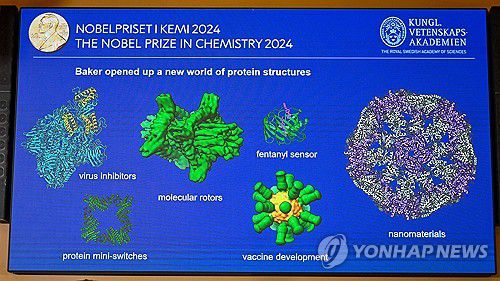 SWEDEN-NOBEL-PRIZE-CHEMISTRYOctober 9, 2024.(Photo by Jonathan NACKSTRAND / AFP)