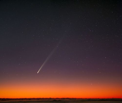 쯔진산-아틀라스 혜성지난 4일 하와이 제미니천문대에서 촬영한 모습. [전영범 책임연구원 제공. 재판매 및 DB 금지]