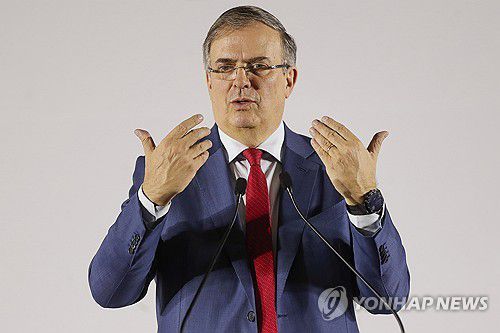 마르셀로 에브라르드 멕시코 경제부 장관[EPA 연합뉴스 자료사진. 재판매 및 DB 금지]