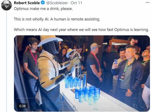 IT 기술 전문가 로버트 스코블이 게시한 글과 영상[로버트 스코블(Robert Scoble) X 게시물 캡처. 재판매 및 DB 금지]