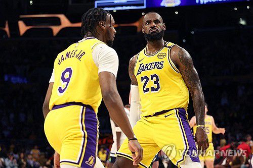 브로니 제임스와 르브론 제임스[Getty Images via AFP=연합뉴스]