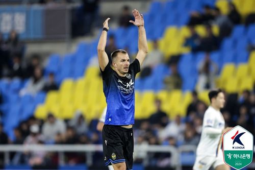 인천의 무고사[한국프로축구연맹 제공. 재판매 및 DB 금지]