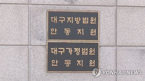 대구지법 안동지원[연합뉴스TV 제공]