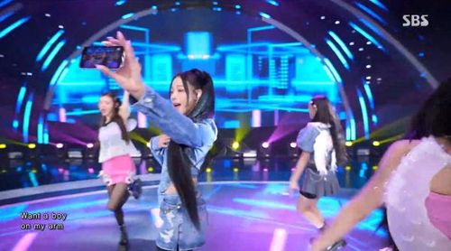 SBS '인기가요' 간접광고 [SBS 화면 캡처. 재판매 및 DB 금지]