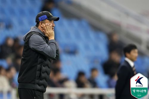 인천의 최영근 감독[한국프로축구연맹 제공. 재판매 및 DB 금지]