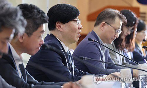 발언하는 김소영 금융위 부위원장(서울=연합뉴스) 최재구 기자 = 김소영 금융위원회 부위원장이 4일 서울 종로구 정부서울청사에서 열린 제4차 보험개혁회의에서 발언하고 있다. 2024.11.4 jjaeck9@yna.co.kr