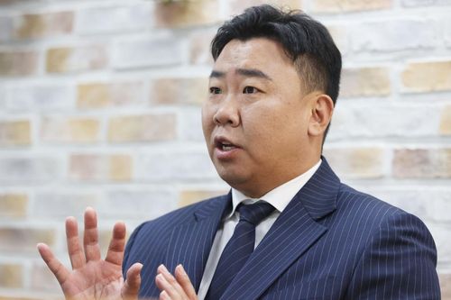 연합뉴스와 인터뷰하는 이범호 KIA 타이거즈 감독(서울=연합뉴스) 강민지 기자 = 이범호 KIA 타이거즈 감독이 지난 7일 서울 종로구 수송동 연합뉴스에서 인터뷰하고 있다. 2024.11.7     mjkang@yna.co.kr