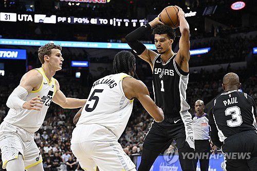 샌안토니오 웸반야마[AP=연합뉴스]