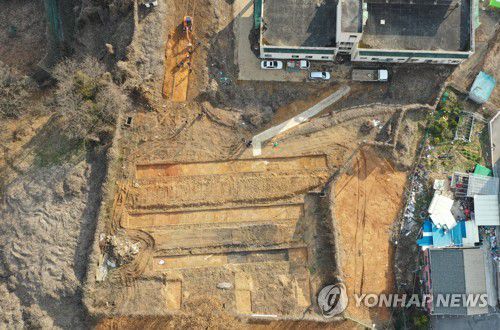 옛 광주교도소 추가발굴 조사 막바지[연합뉴스 자료 사진]