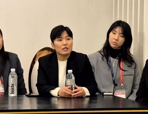 한국프로축구선수협회 공동회장을 맡은 지소연[촬영 이의진]