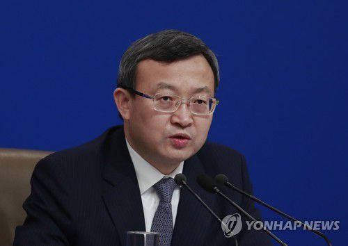 왕서우원 중국 상무부 국제무역협상대표(장관급)[연합뉴스 자료사진. 재판매 및 DB금지]