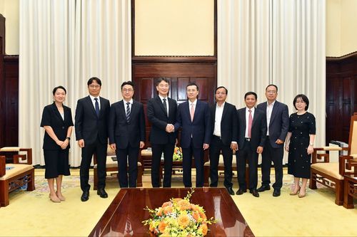 이복현 원장, 베트남 중앙은행 부총재와 면담[금융감독원 제공]