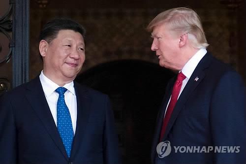 시진핑 중국 국가주석(왼쪽)과 트럼프 전 미국 대통령[AFP 연합뉴스 자료사진. 재판매 및 DB 금지]