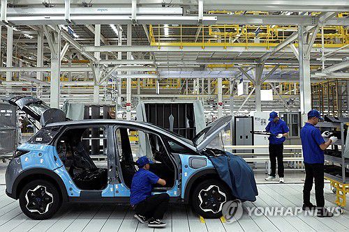 중국 BYD 태국 공장[로이터 연합뉴스 자료사진. 재판매 및 DB 금지]