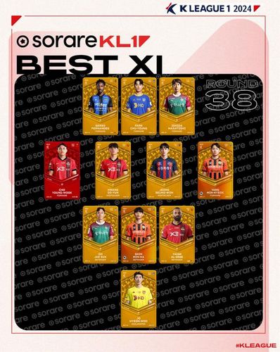 K리그1 2024 38라운드 베스트11.[한국프로축구연맹 제공. 재판매 및 DB 금지]