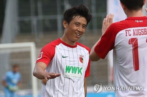 아우쿠스부르크 시절 구자철[아우크스부르크 홈페이지 캡처]