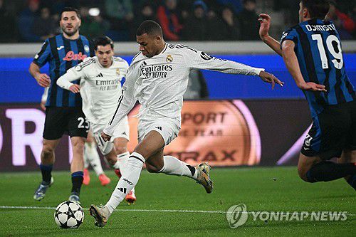 음바페의 골 장면[AFP=연합뉴스]