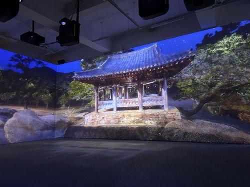 '미음완보, 전통 정원을 거닐다' 전시    (서울=연합뉴스) 김예나 기자 = 국가유산청이 서울 종로구 일민미술관에서 선보인 '미음완보(微吟緩步), 전통 정원을 거닐다' 전시 모습. 사진은 지난 13일 촬영한 것. 2024.12.14     yes@yna.co.kr