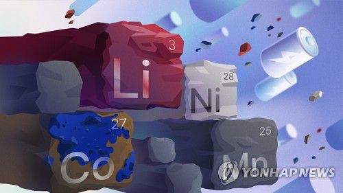 배터리 핵심 광물 (PG)[강민지 제작] 일러스트