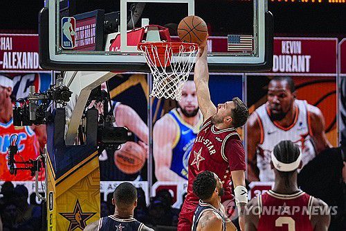 지난 시즌 올스타전의 루카 돈치치[AP=연합뉴스]