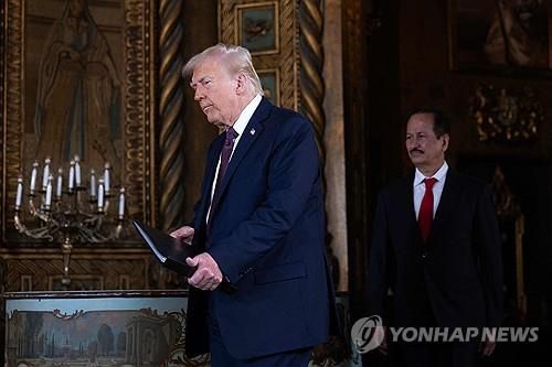 도널드 트럼프 미국 대통령 당선인[AFP 연합뉴스 자료사진. 재판매 및 DB 금지]