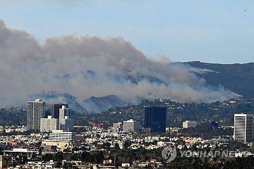 미국 캘리포니아 산불[AFP=연합뉴스]