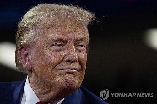 도널드 트럼프 미국 대통령 당선인[AFP=연합뉴스. 재판매 및 DB 금지]