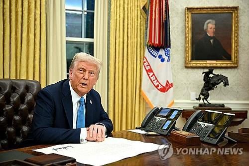 도널드 트럼프 미국 대통령[워싱턴 AFP=연합뉴스. 재판매 및 DB 금지]