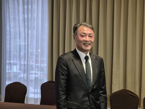 양명석 한국여자축구연맹 회장 당선인[촬영 이의진]