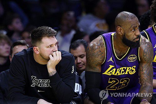돈치치와 제임스[AP=연합뉴스]