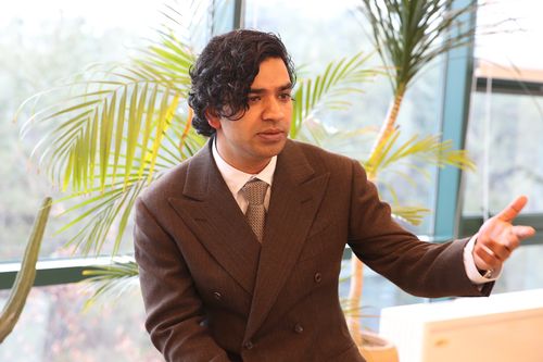 배우 아누팜 트리파티(서울=연합뉴스) 배우 아누팜 트리파티가 지난 6일 한국예술종합학교 석관캠퍼스에서 연합뉴스와 인터뷰를 하고 있다. [한국예술종합학교 제공. 재판매 및 DB금지]