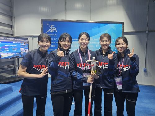 (왼쪽부터) 설예은, 김은지, 김민지, 설예지, 김수지[촬영 설하은]