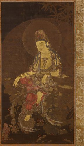 보물 '고려 수월관음보살도'[호림박물관 제공. 재판매 및 DB 금지]