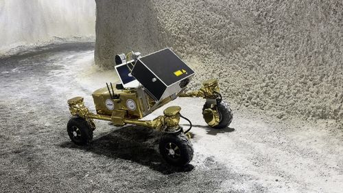 달 탐사용 로버 데모 모델을 활용한 극한환경 현장조사[한국지질자원연구원 제공. 재판매 및 DB 금지]