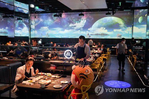 중국 베이징의 한 하이디라오 매장[EPA 연합뉴스 자료사진]