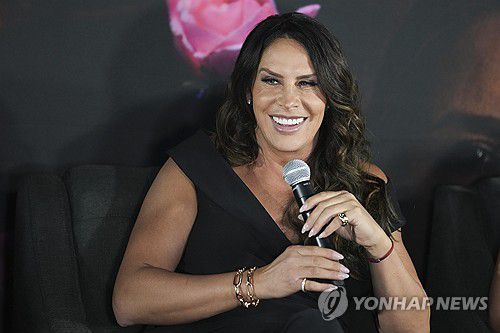 영화 '에밀리아 페레즈' 주연 배우 카를라 소피아 가스콘 [AP=연합뉴스. 재판매 및 DB 금지]