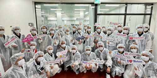 베트남 거래처의 롯데웰푸드 횡성공장 방문[롯데웰푸드 제공. 재판매 및 DB금지]