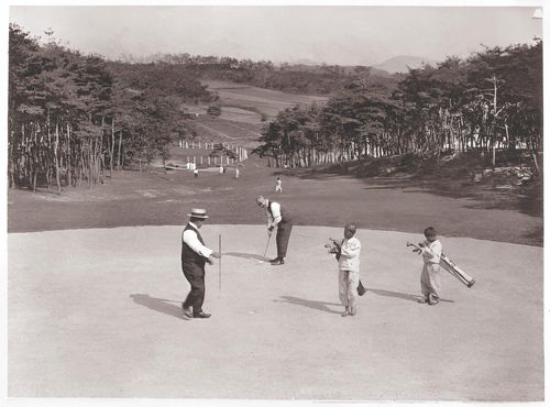1921년 개설된 효창원 골프장. 국내 최초의 골프장이다. [서울역사아카이브 제공. 재판매 및 DB 금지]