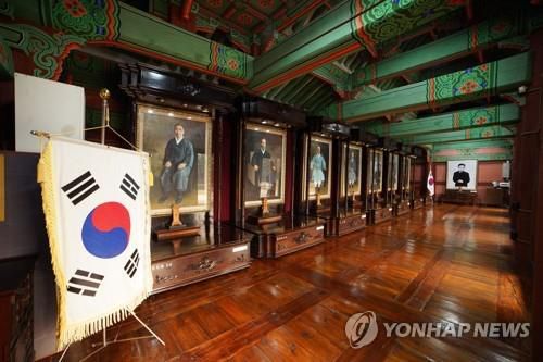 효창공원 의열사 내부 [사진/백승렬 기자]