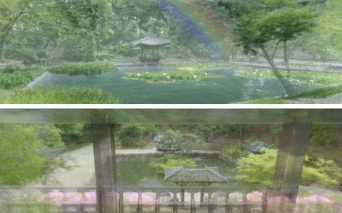 '왕의 안식처, 궁궐정원' 미디어 아트(매체예술)[국가유산청 제공. 재판매 및 DB 금지]