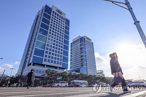 현대차그룹 사옥 (서울=연합뉴스) 서대연 기자 = 서울 서초구 현대자동차 본사의 모습. 2025.1.9 dwise@yna.co.kr