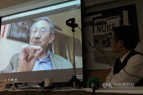 2017년 장셴이 전 대만 육군 대령(화면 속)[대만 중앙통신사 캡처. 재판매 및 DB 금지]