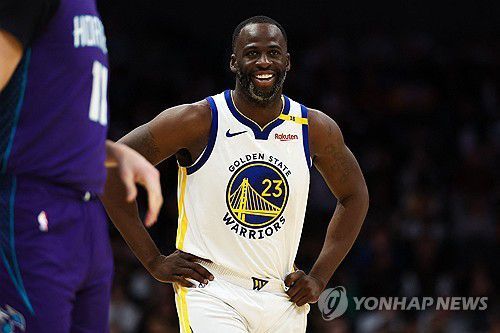 웃는 드레이먼드 그린[Getty Images via AFP=연합뉴스. 재판매 및 DB 금지]