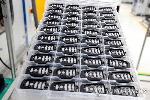 멕시코 할리스코 한 공장에서 제조 중인 전기자동차 스마트키[AFP 연합뉴스 자료사진. 재판매 및 DB 금지]