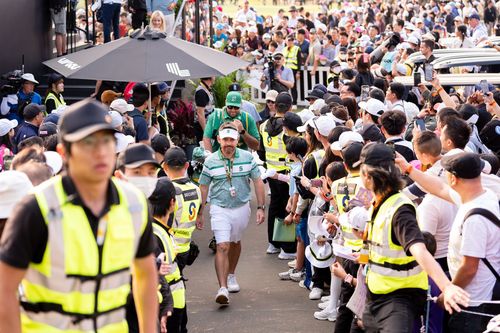 대회장을 찾은 홍콩 팬들의 모습. [LIV 골프 제공. 재판매 및 DB 금지]