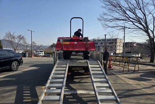 임대 농업기계 운송 모습[용인시 제공. 재판매 및 DB 금지]