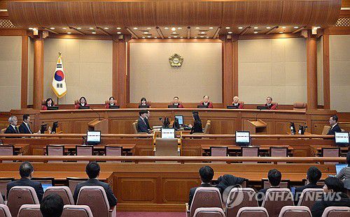 박성재 법무부 장관 탄핵심판 첫 변론(서울=연합뉴스) 서대연 기자 = 18일 서울 종로구 헌법재판소에서 박성재 법무부 장관의 탄핵심판 첫 변론이 열리고 있다.      왼쪽부터 정계선, 김복형, 정정미, 이미선, 문형배, 김형두, 정형식, 조한창 헌재 재판관. 2025.3.18 [공동취재] dwise@yna.co.kr